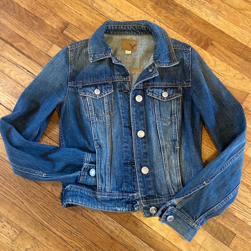 American Eagle Outfitters Jean Jacket Size XS